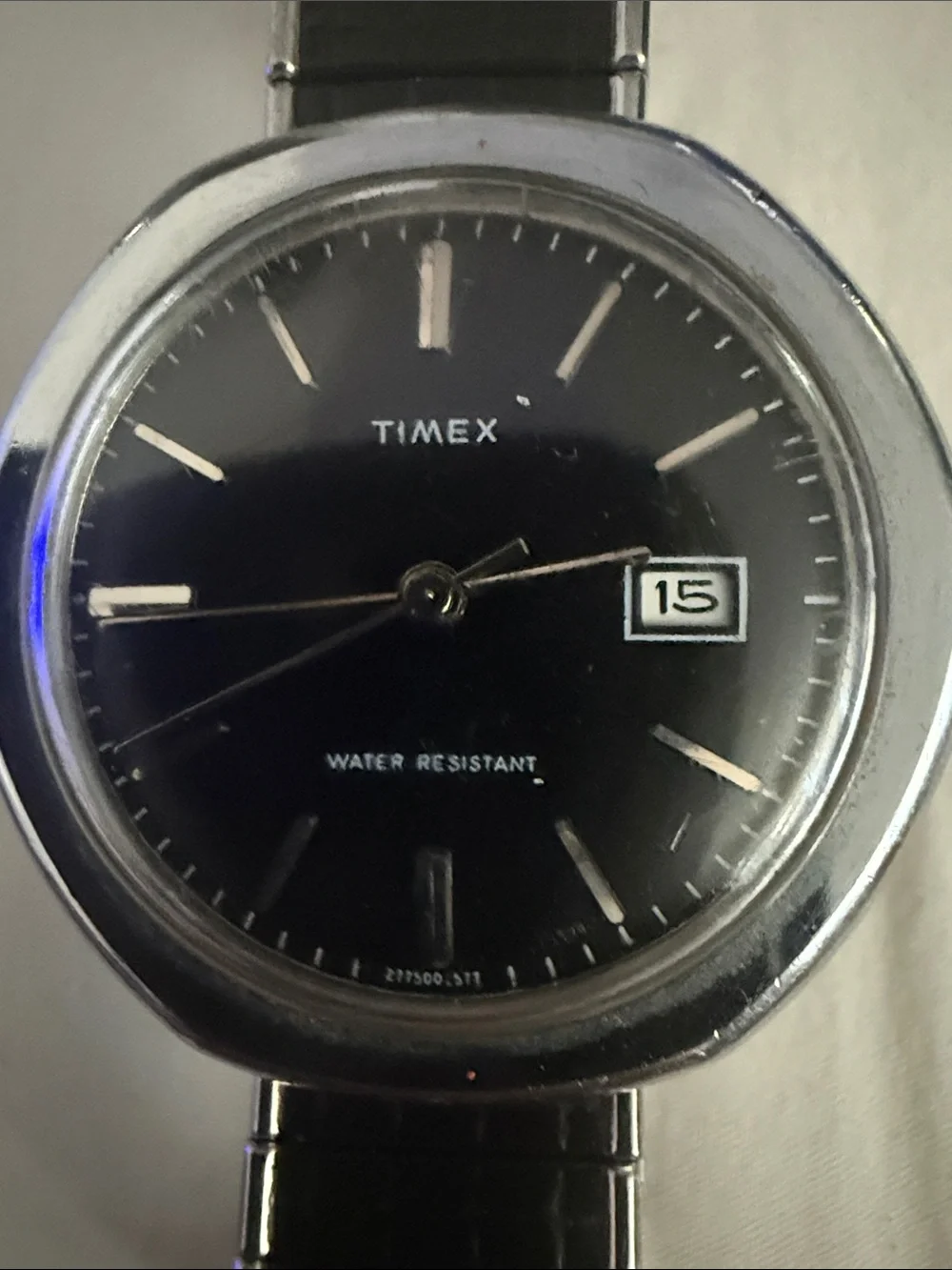 Vintage 1970s Timex Marlin Date Watch 2775002577